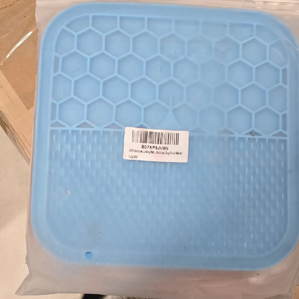 Orange Pet Feeding Mat
